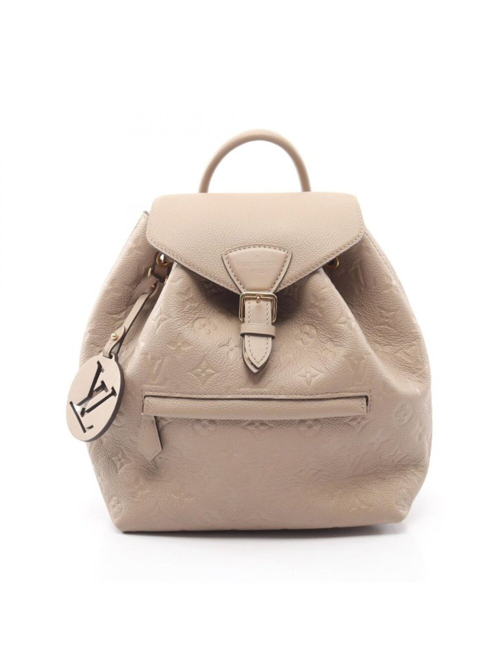 Louis Vuitton Backpack Montsouris PM Tourterelle Leather